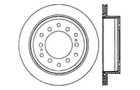 StopTech Power Slot 03-09 Toyota 4 Runner / 03-09 Lexus GX470 Drilled Left Rear Rotor