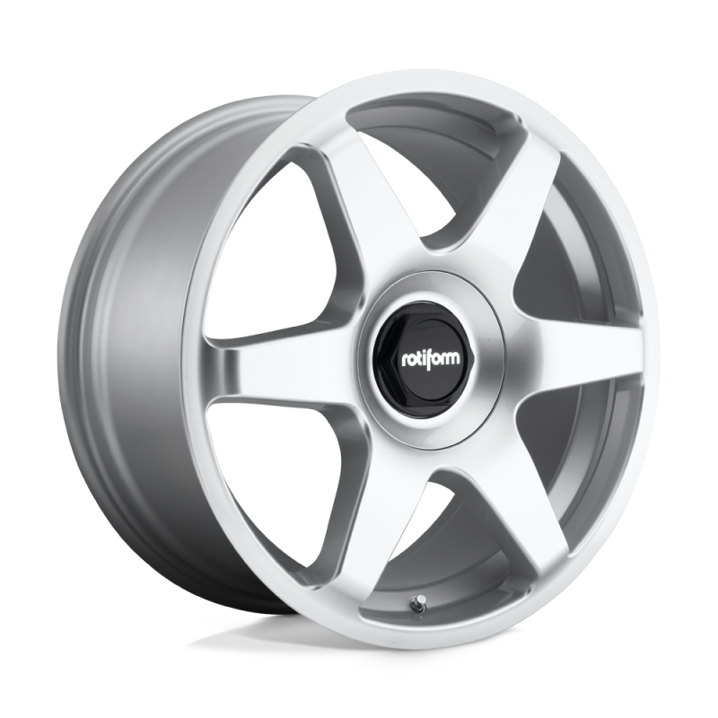 Rotiform R114 SIX Wheel 19x8.5 Blank 35 Offset - Gloss Silver