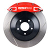 StopTech 05-14 Ford Mustang GT BBK Front ST-40 Red Calipers 1pc 355x32 Slotted Rotors