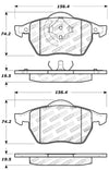 StopTech Performance Brake Pads