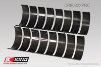 King Engine Bearings Chrysler 345/ 370 16V (Size 0.25) pMaxBlack Coated Connecting Rod Bearing Set