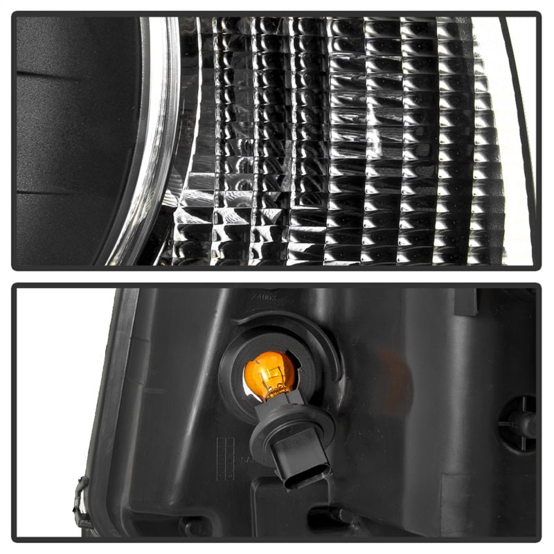 xTune 10-13 Chevrolet Camaro OEM Style Halogen Headlights - Black (HD-JH-CCAM10-OE-BK)