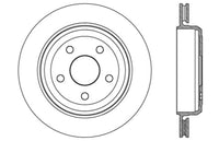 StopTech Drilled Sport Brake Rotor 11-17 Jeep Grand Cherokee (Excludes SRT8)