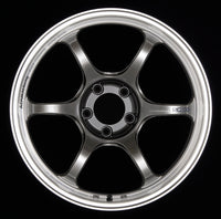 Advan RG-D2 15x6 +38 4-100 Machining & Racing Hyper Black Wheel