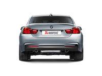Akrapovic 16-17 BMW 340i (F30 F31) Evolution Line Cat Back (SS) w/ Carbon Tips (Req. Link Pipe)