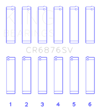 King Engine Bearings Mercedes-Benz OM 642 Connecting Rod Bearing Set