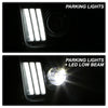 Spyder Ford Mustang 05-08 V2 High-Power LED Headlights - Black PRO-YD-FM05AP-BK
