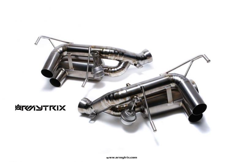 Armytrix Valvetronic Titanium Exhaust: Ferrari California 