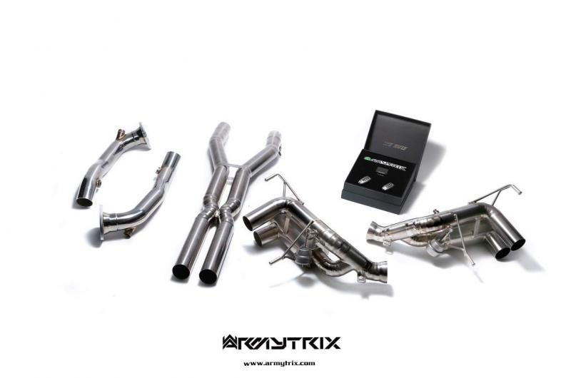 Armytrix Valvetronic Titanium Exhaust: Ferrari California 