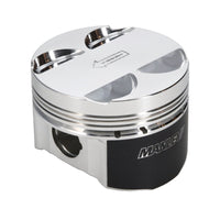 Manley 16+ Nissan VR30DDTT 86mm Bore 10:1 CR -3.5cc Dome Flat Top Piston w/ Rings (SINGLE)