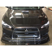 APR Performance -  Mitsubishi Evolution X with APR Lip Front Wind Splitter 08+