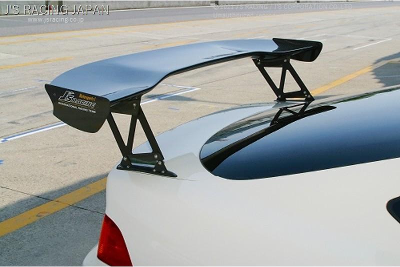 J's Racing 3D GT Wing Type 1 Dry Carbon: 02-06 RSX (DC5)