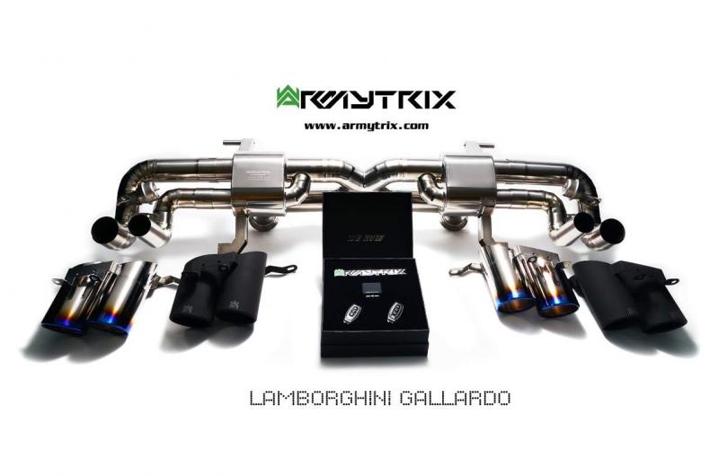 Armytrix Valvetronic Titanium Exhaust: Lamborghini LP550 / LP560 / LP570