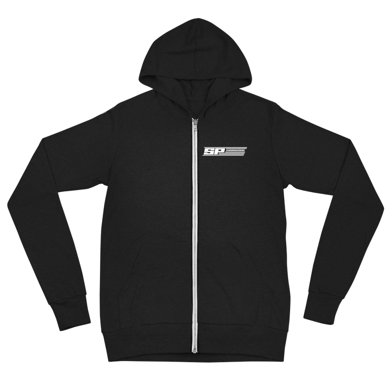 SP America Unisex zip hoodie