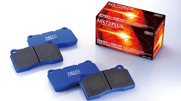 Endless Brake Pads MX-72 Plus -Acura ILX 2.4L 16-18