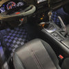P2M Checkered Race Floor Mats 2016-2021 Mazda MX-5 Miata