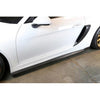 Carbon Fiber Side Rocker Extensions - Porsche Cayman GT4