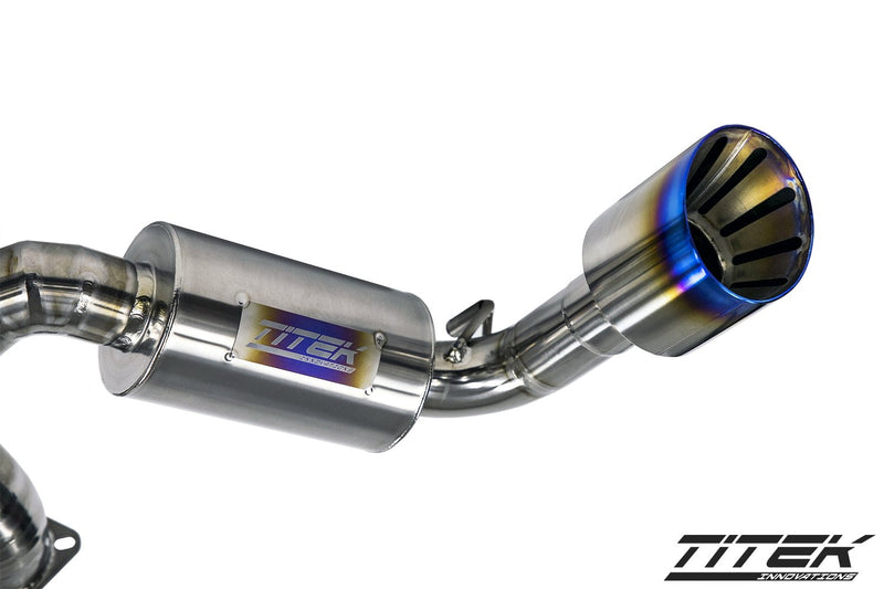 TiTek Titanium Exhaust - Mitsubishi Evo X